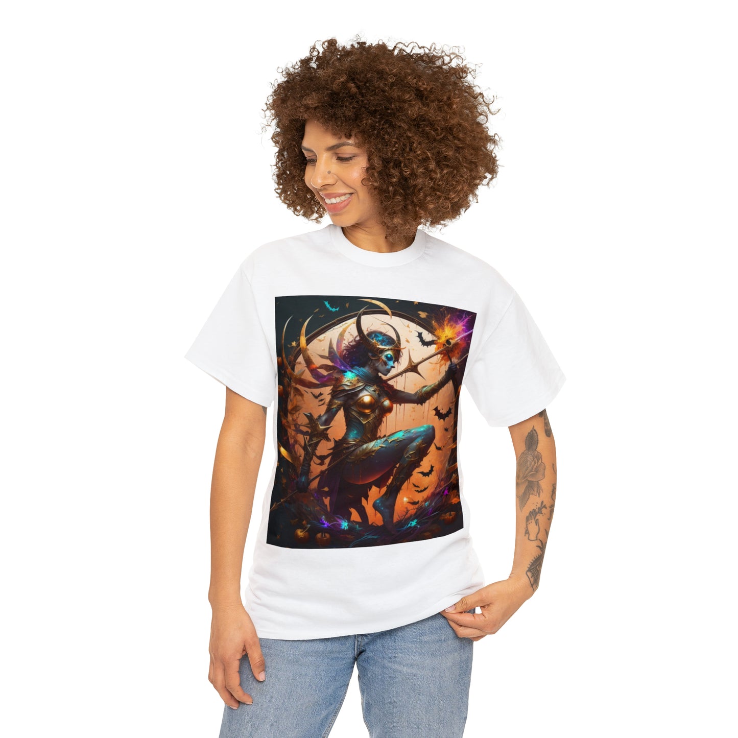 LIMITED Edition Halloween Tarot Inspired Tee:Temperence