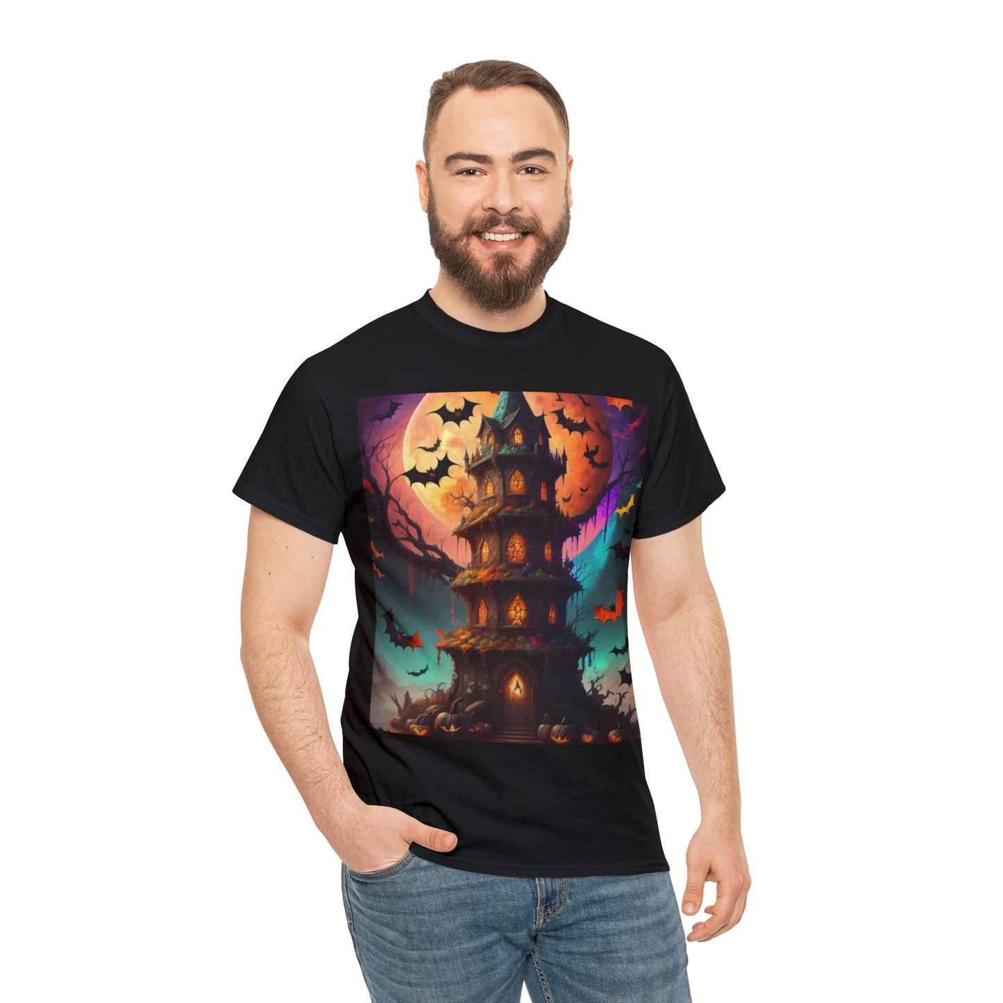 Limited Edition Halloween Tarot tee: The Tower