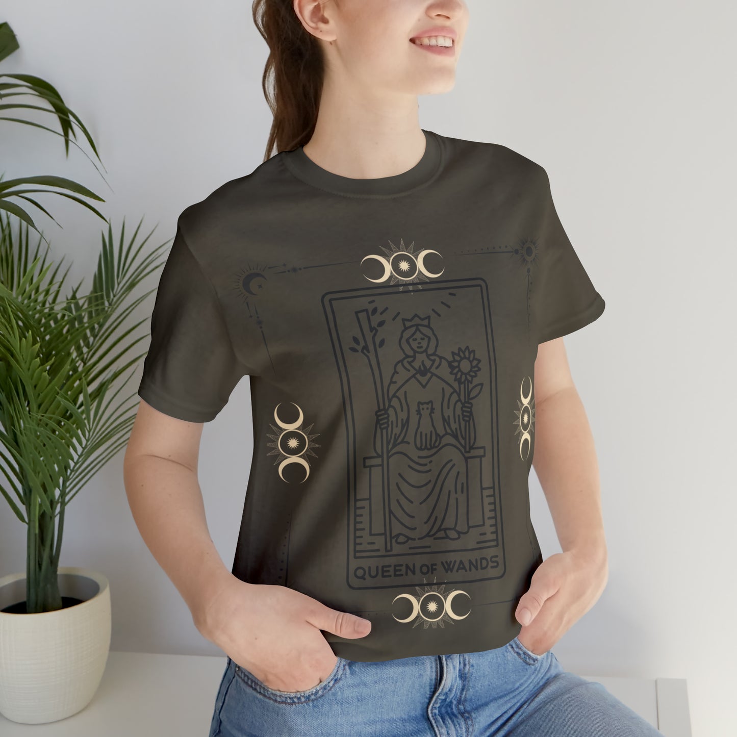 Queen of Wands Tarot inspired Tee