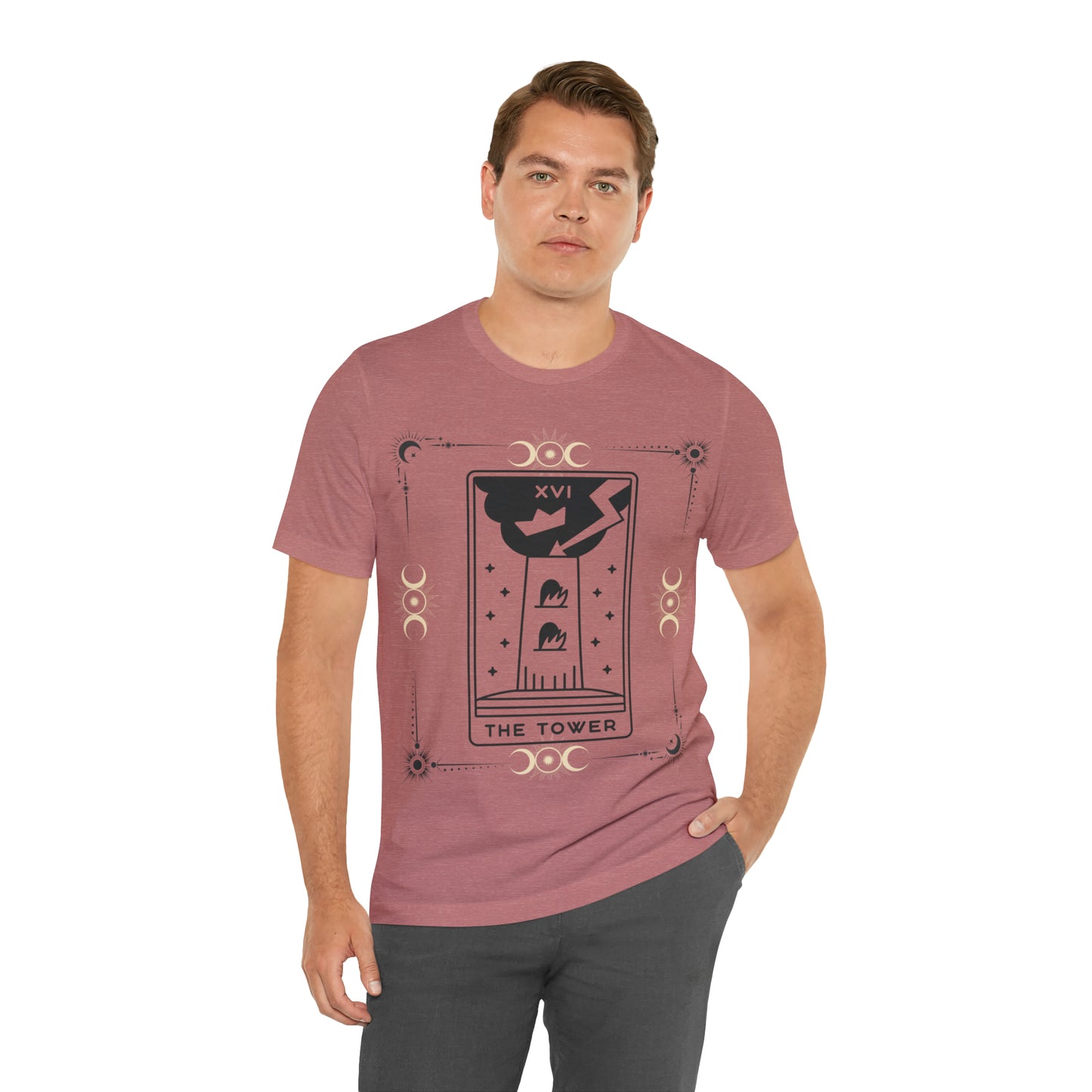 The Tower Card Tarot Inspired Tee