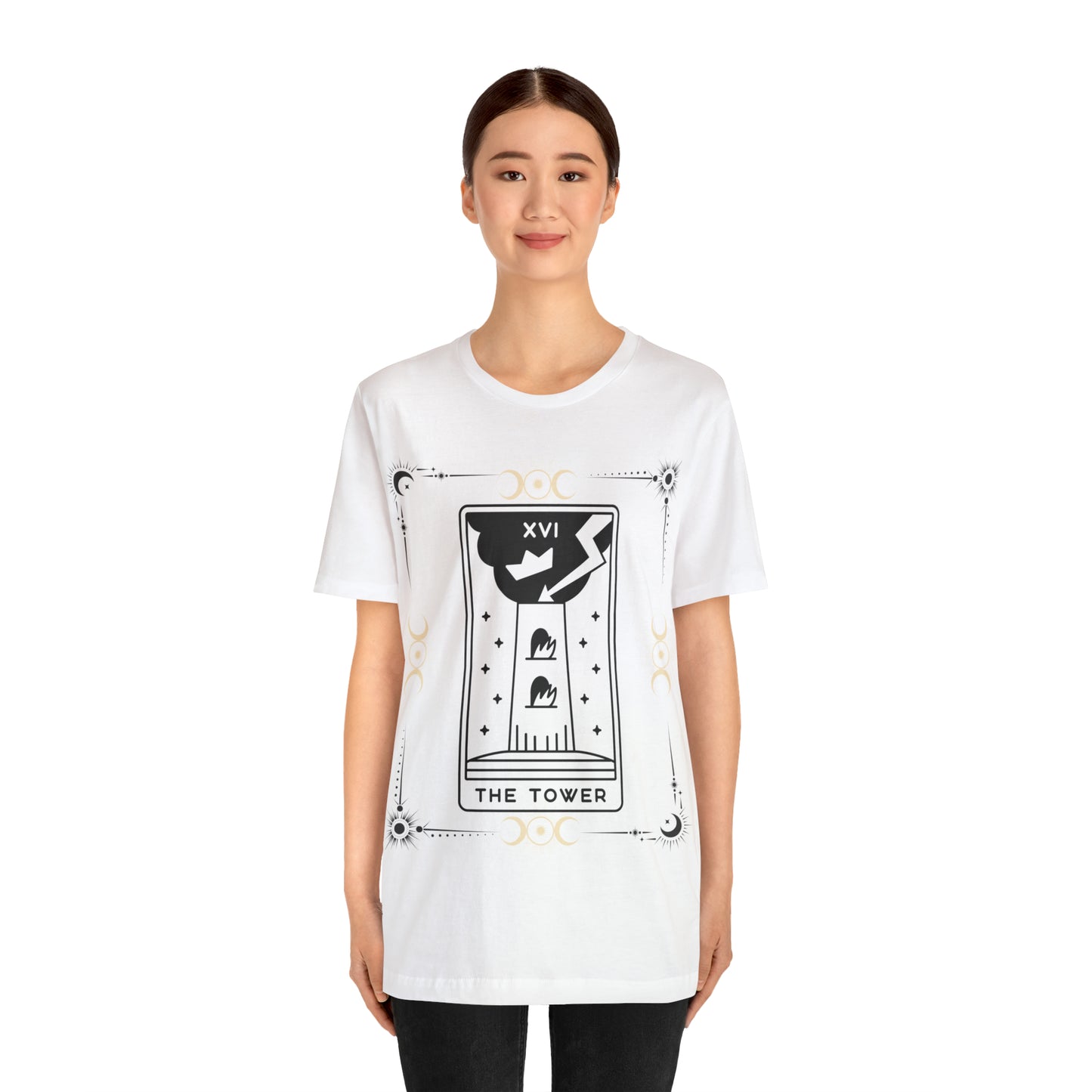 The Tower Card Tarot Inspired Tee