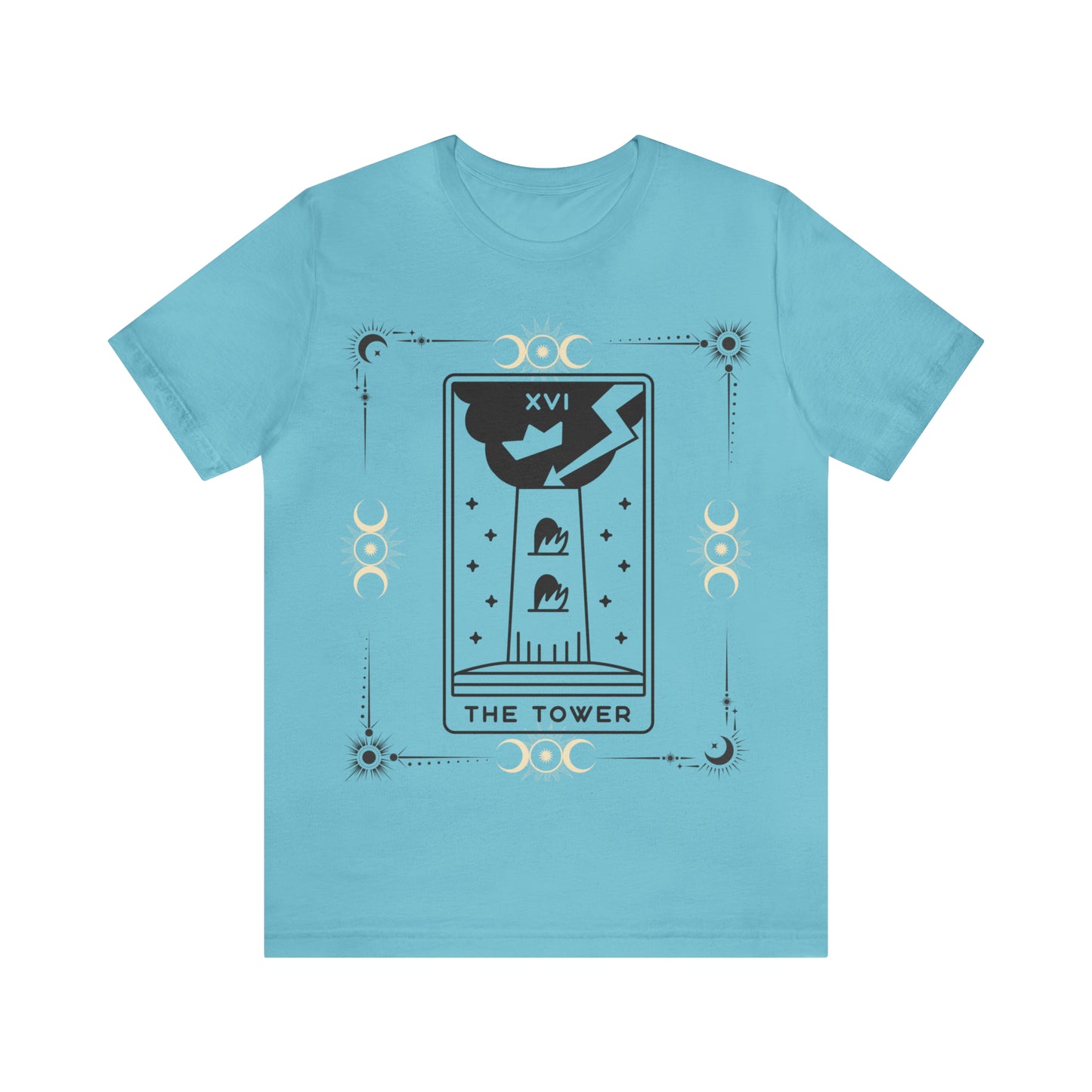 The Tower Card Tarot Inspired Tee