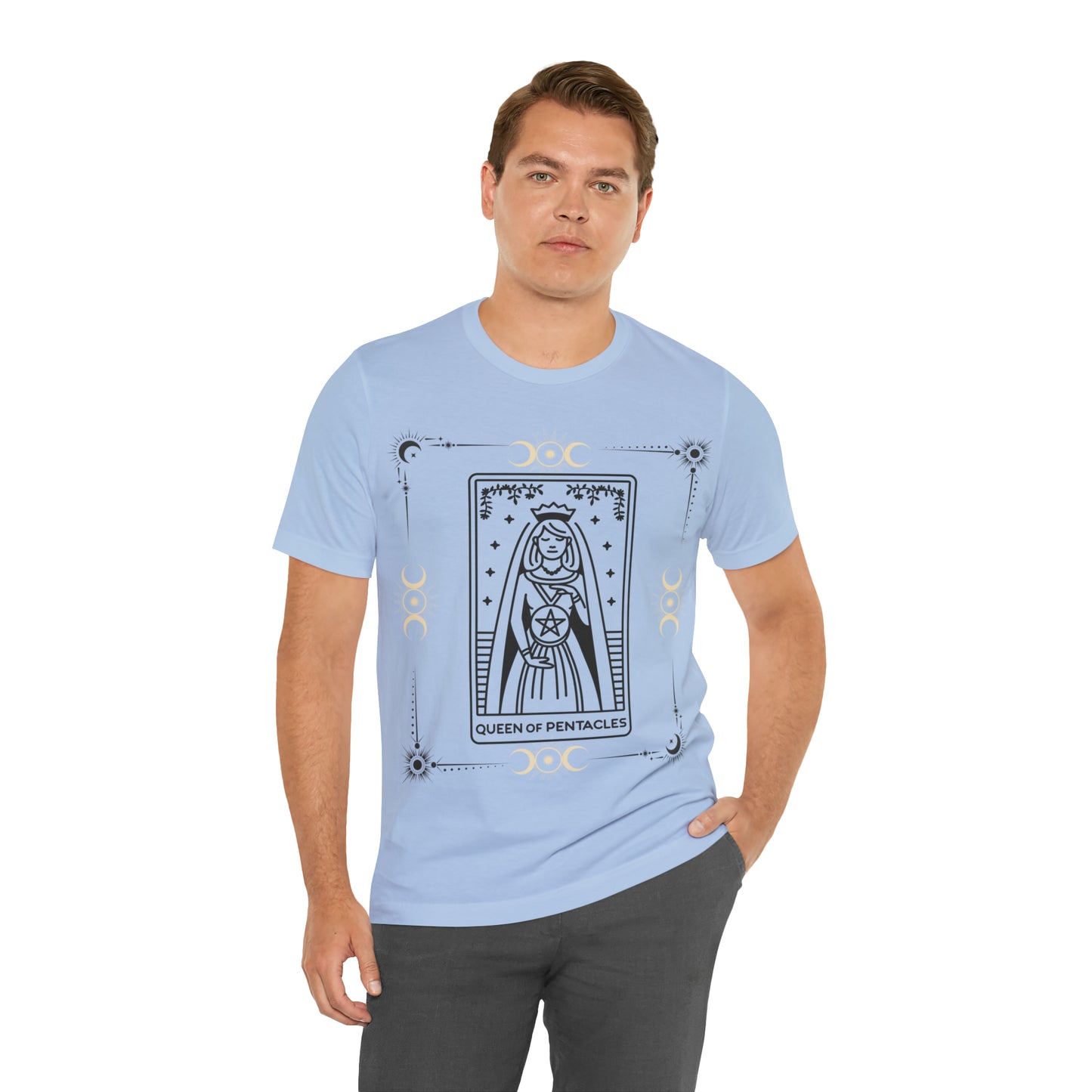 Queen of Pentacles inspired Tarot tee