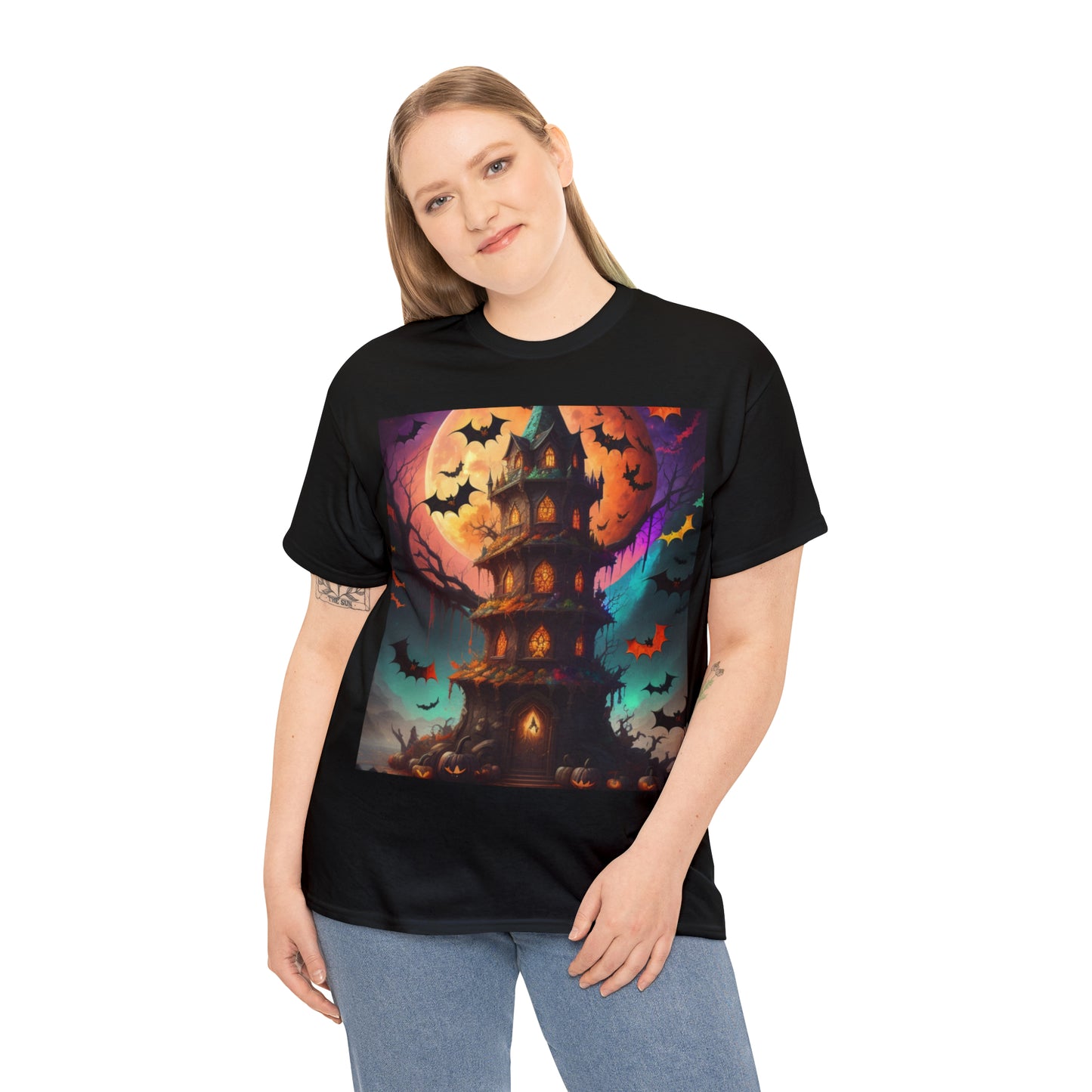 Limited Edition Halloween Tarot tee: The Tower