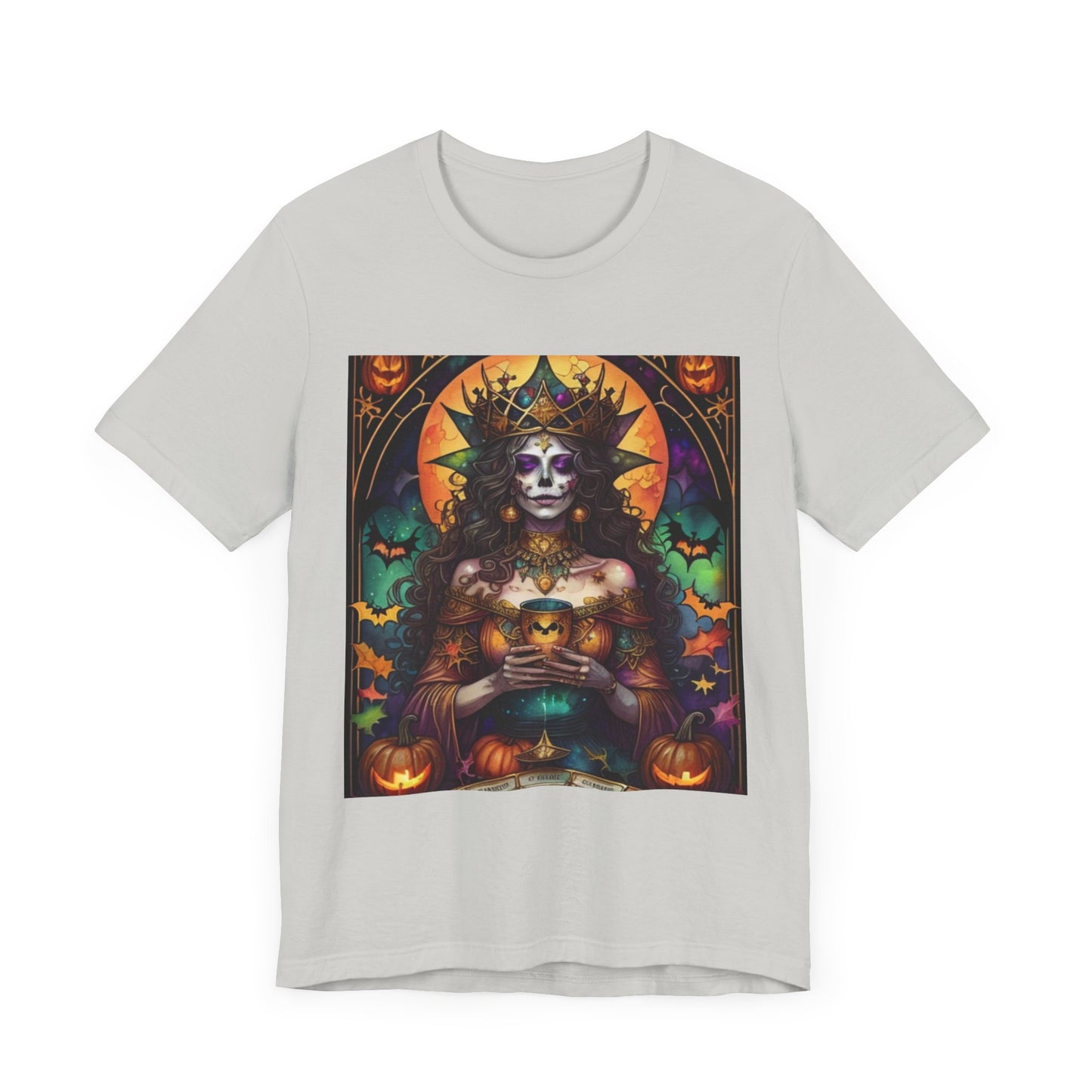 Limited Halloween Inspired Queen Of Cups Tarot T-shirt