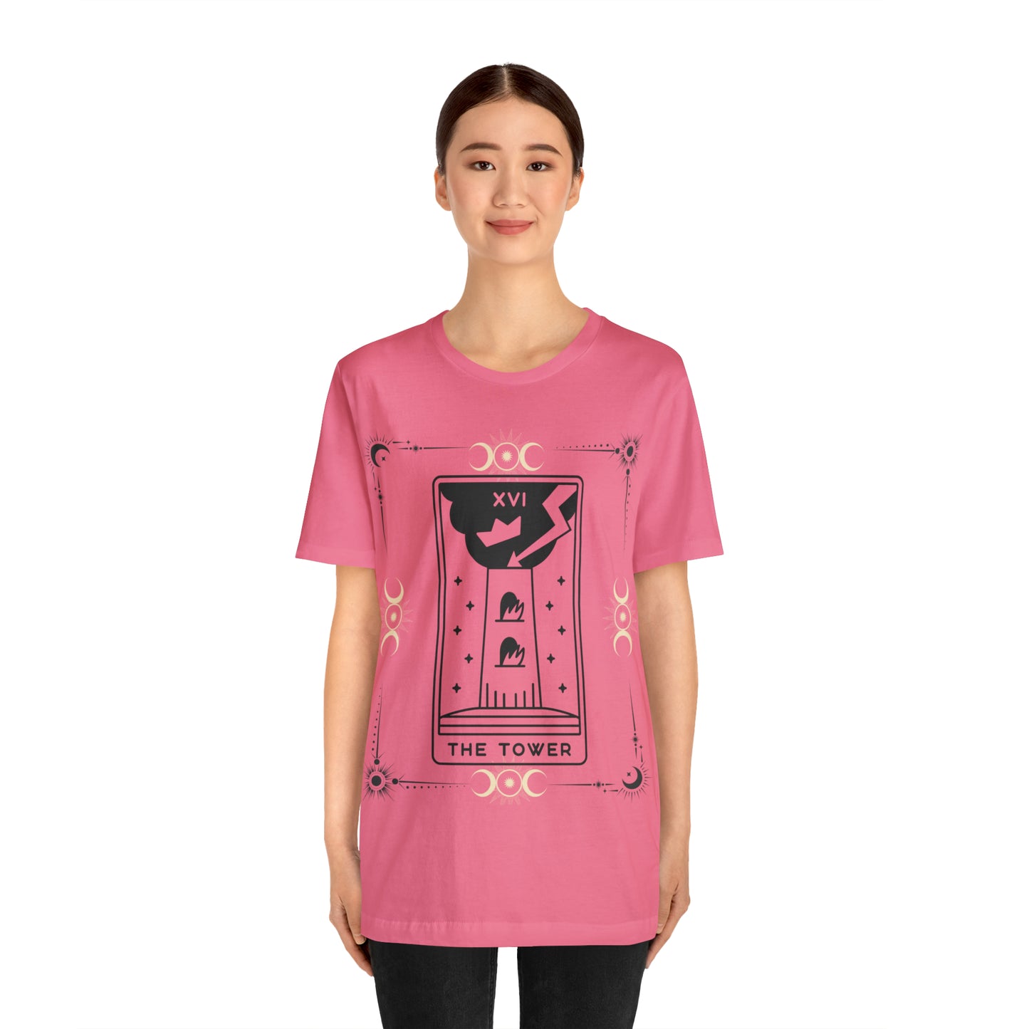 The Tower Card Tarot Inspired Tee