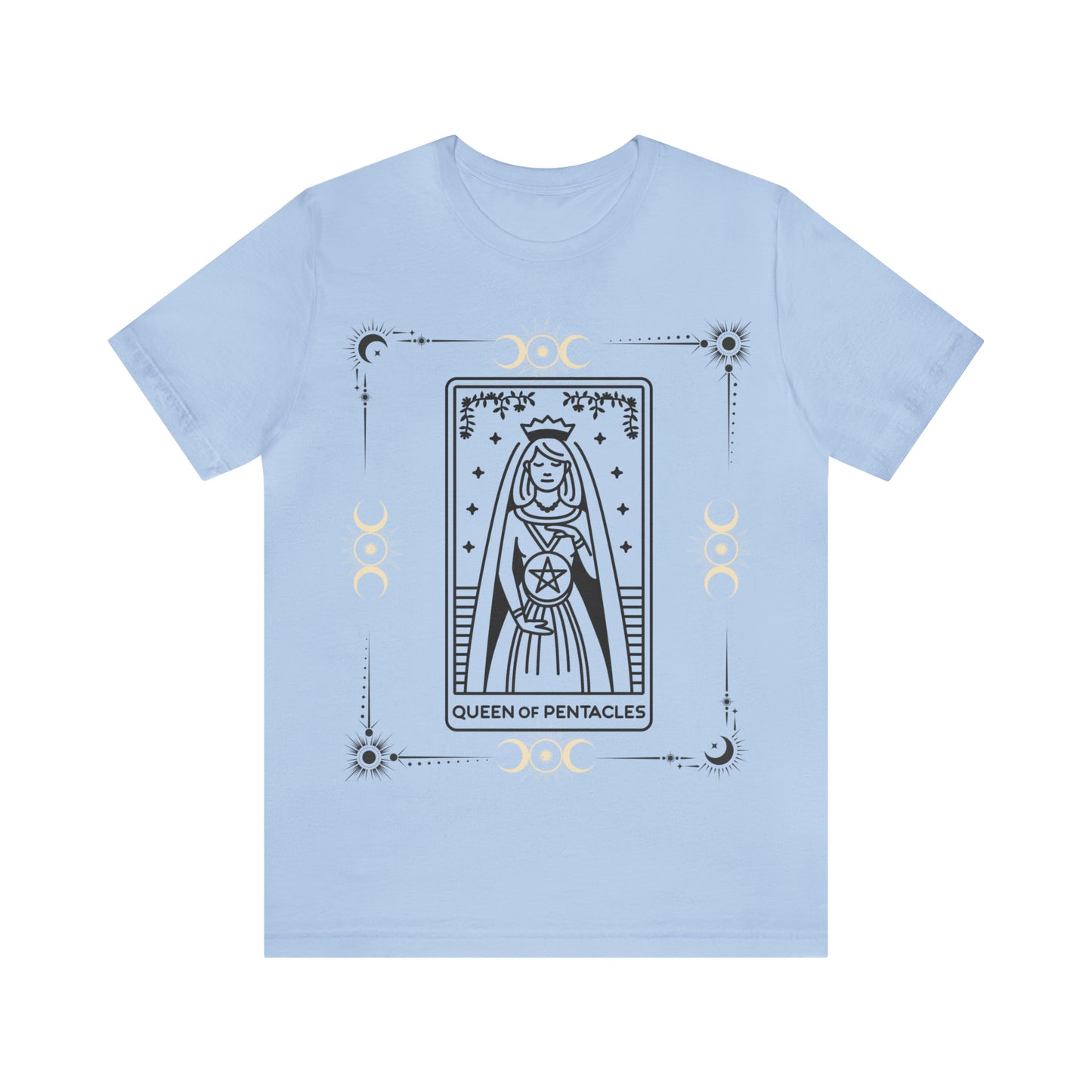 Queen of Pentacles inspired Tarot tee