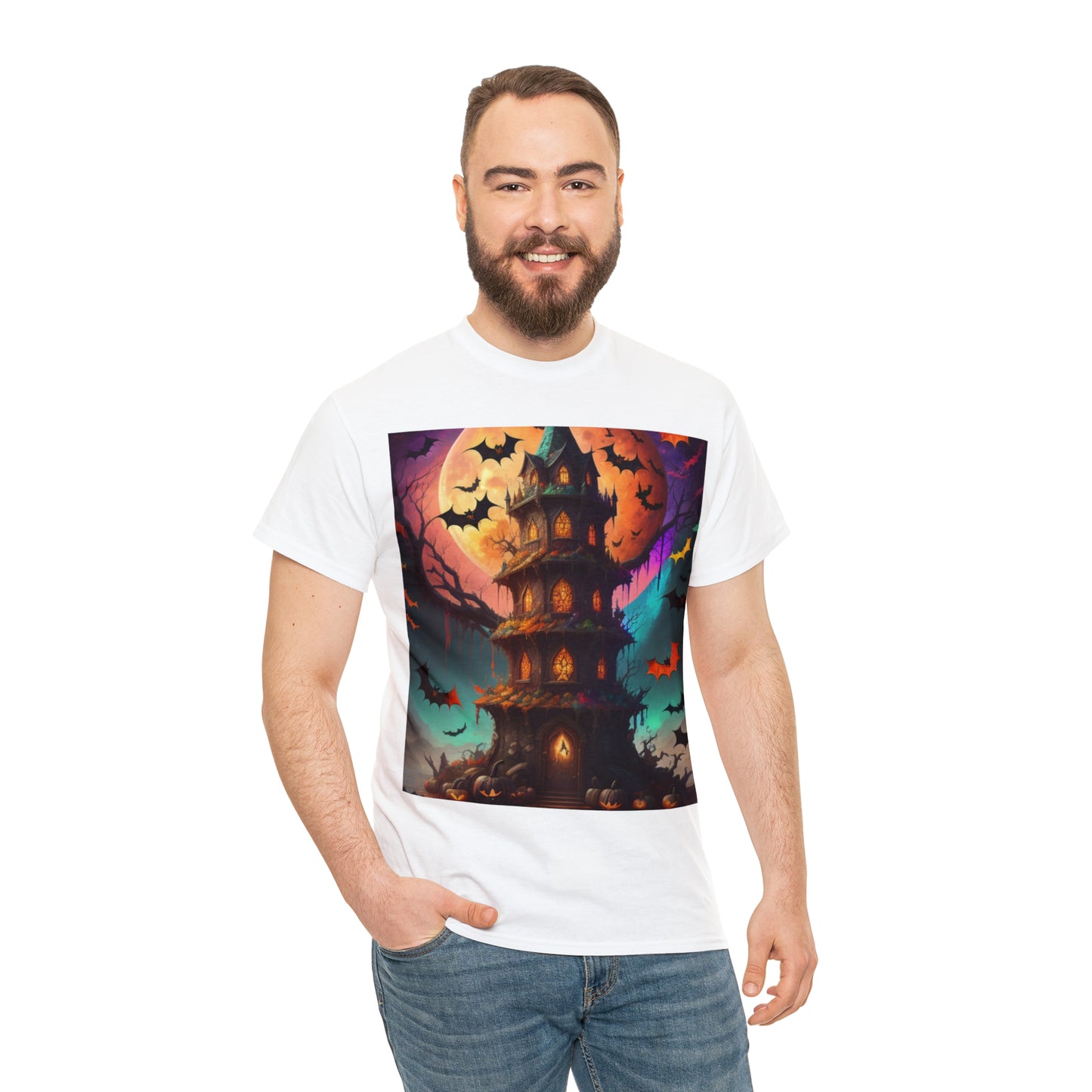 Limited Edition Halloween Tarot tee: The Tower