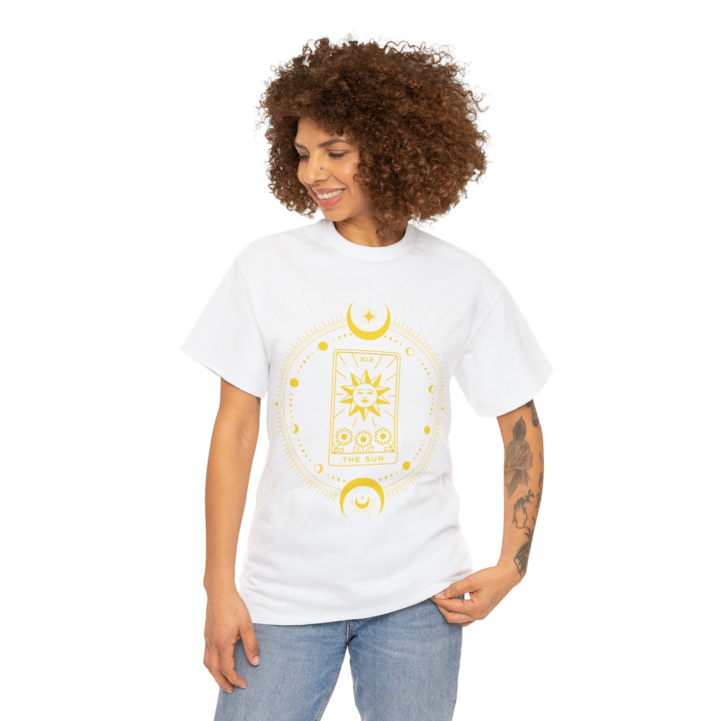 The Sun tarot card tee