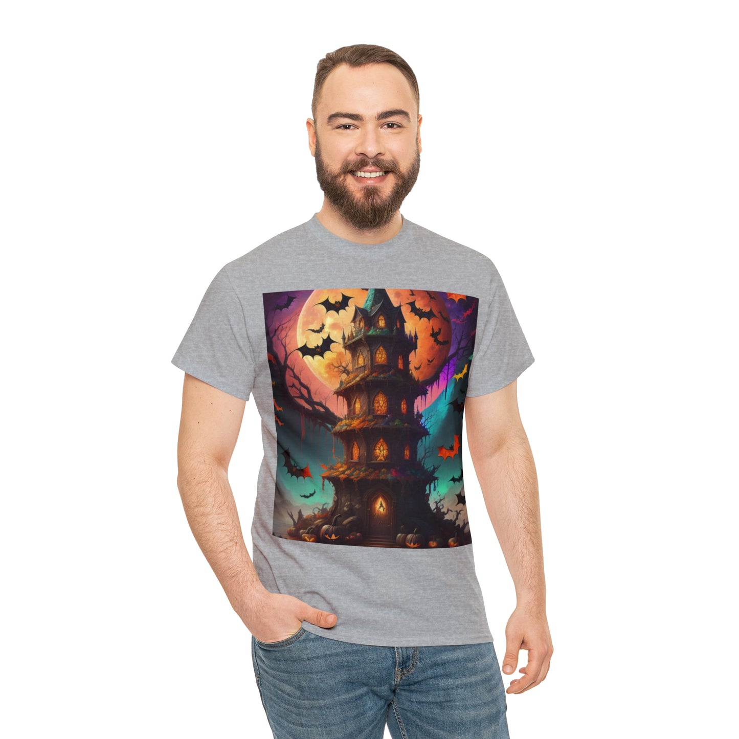 Limited Edition Halloween Tarot tee: The Tower