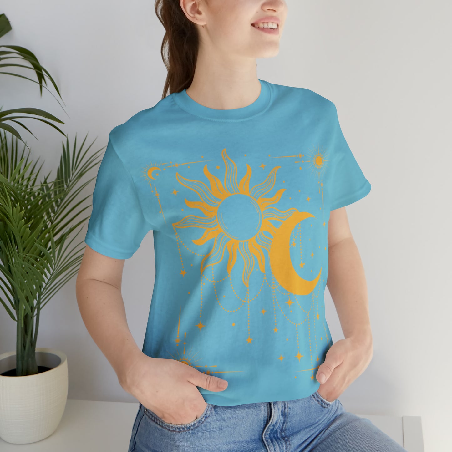 Sun And Moon Astrology inspired tee