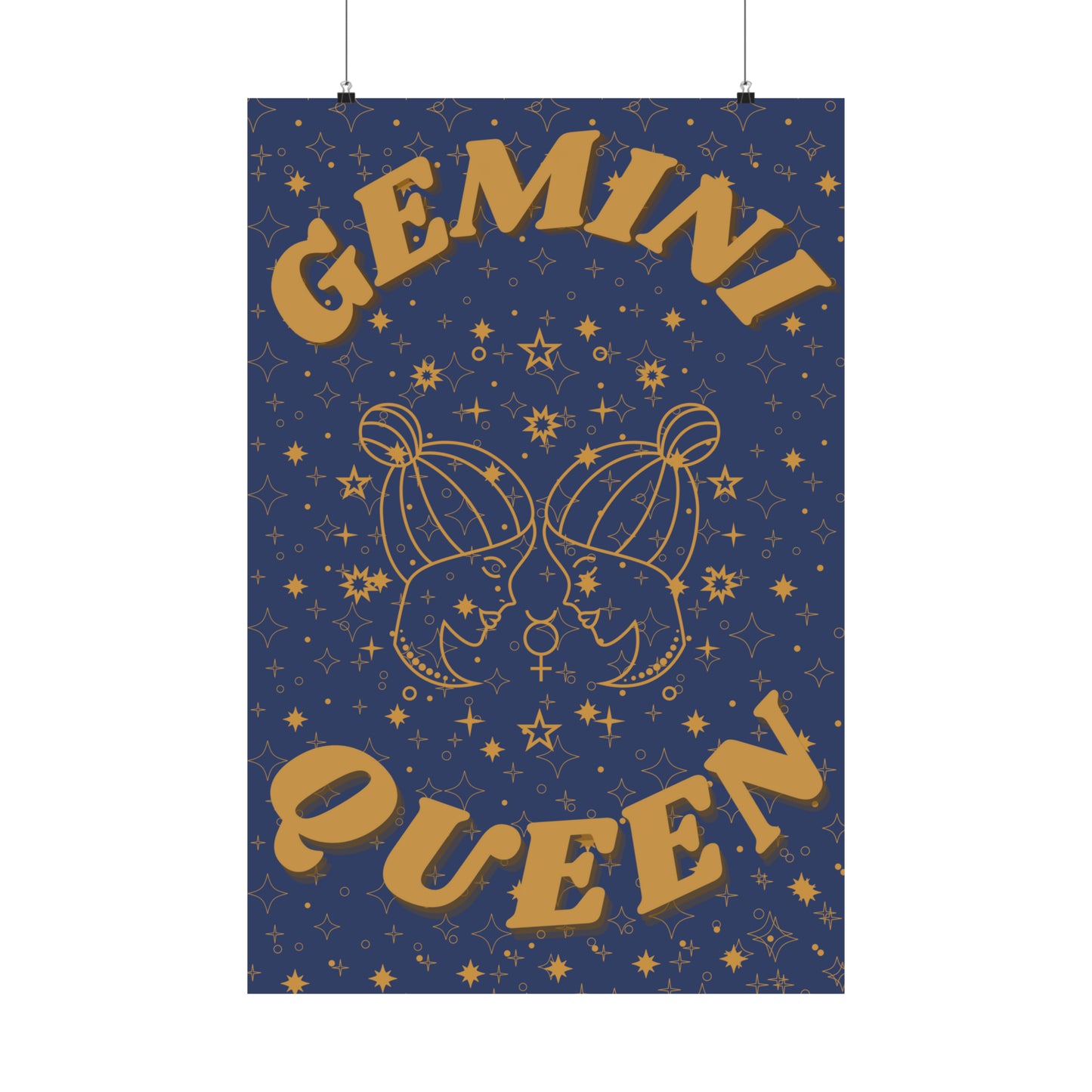 Gemini Queen Poster