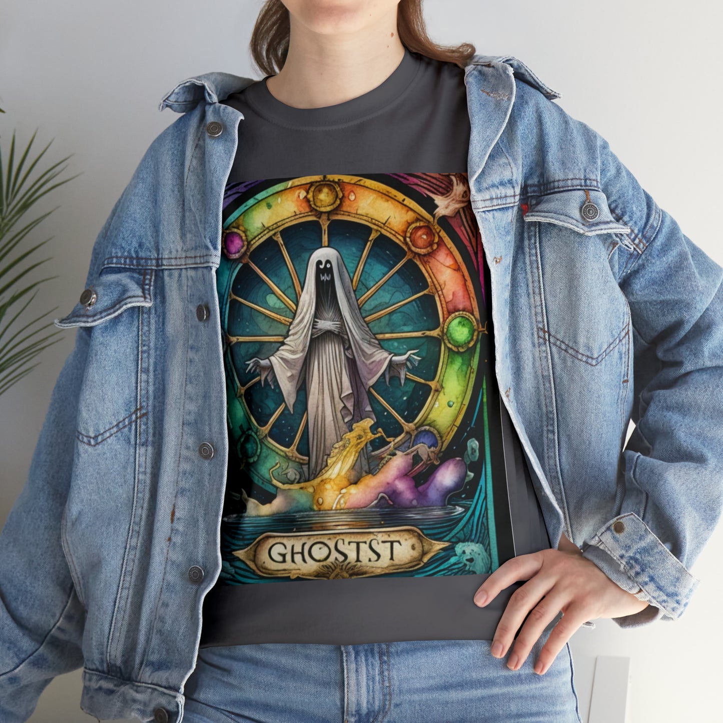 Halloween inspired Wheel of Fortune Tarot Tee