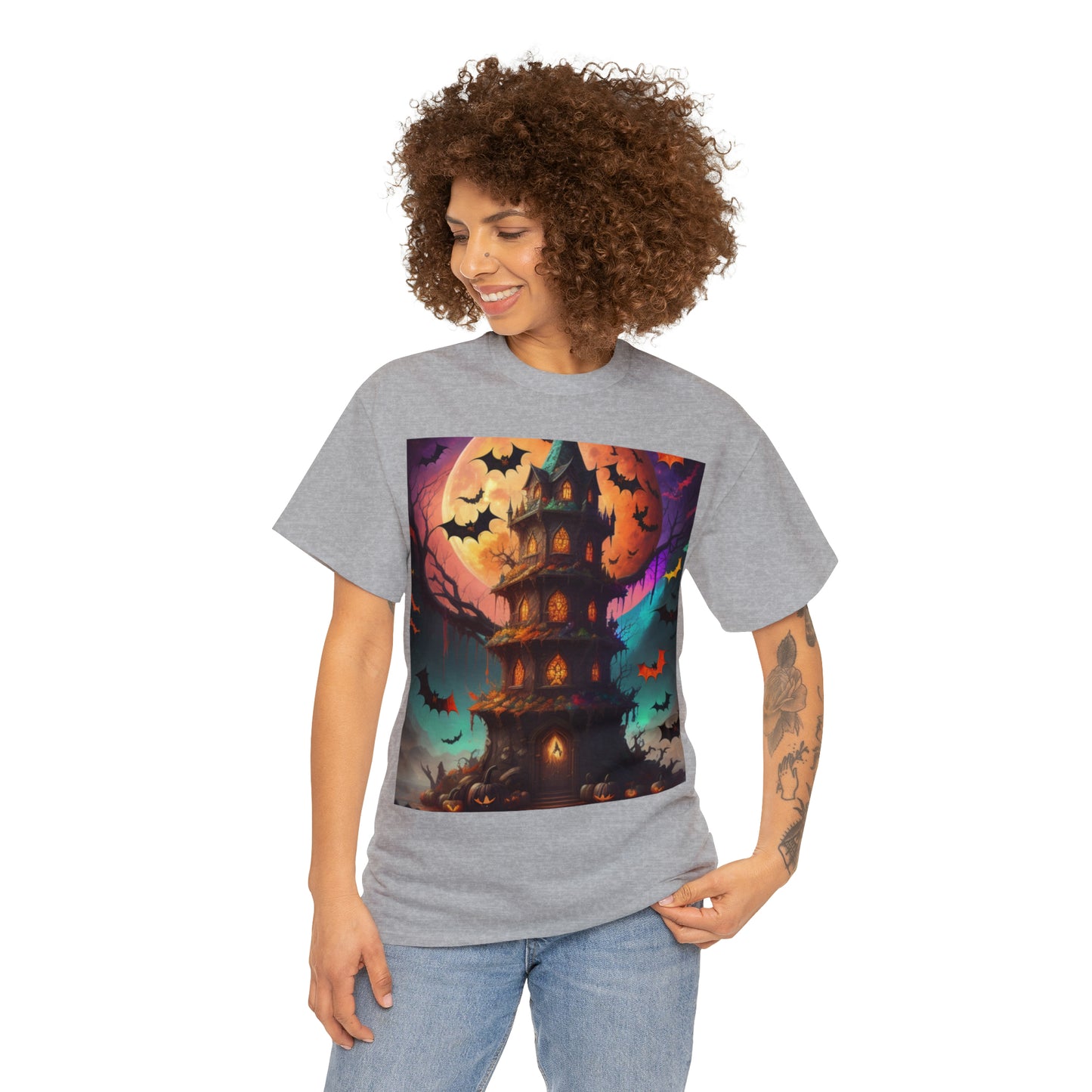 Limited Edition Halloween Tarot tee: The Tower