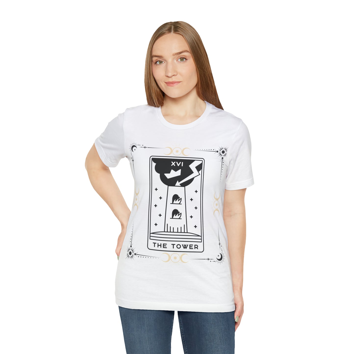 The Tower Card Tarot Inspired Tee